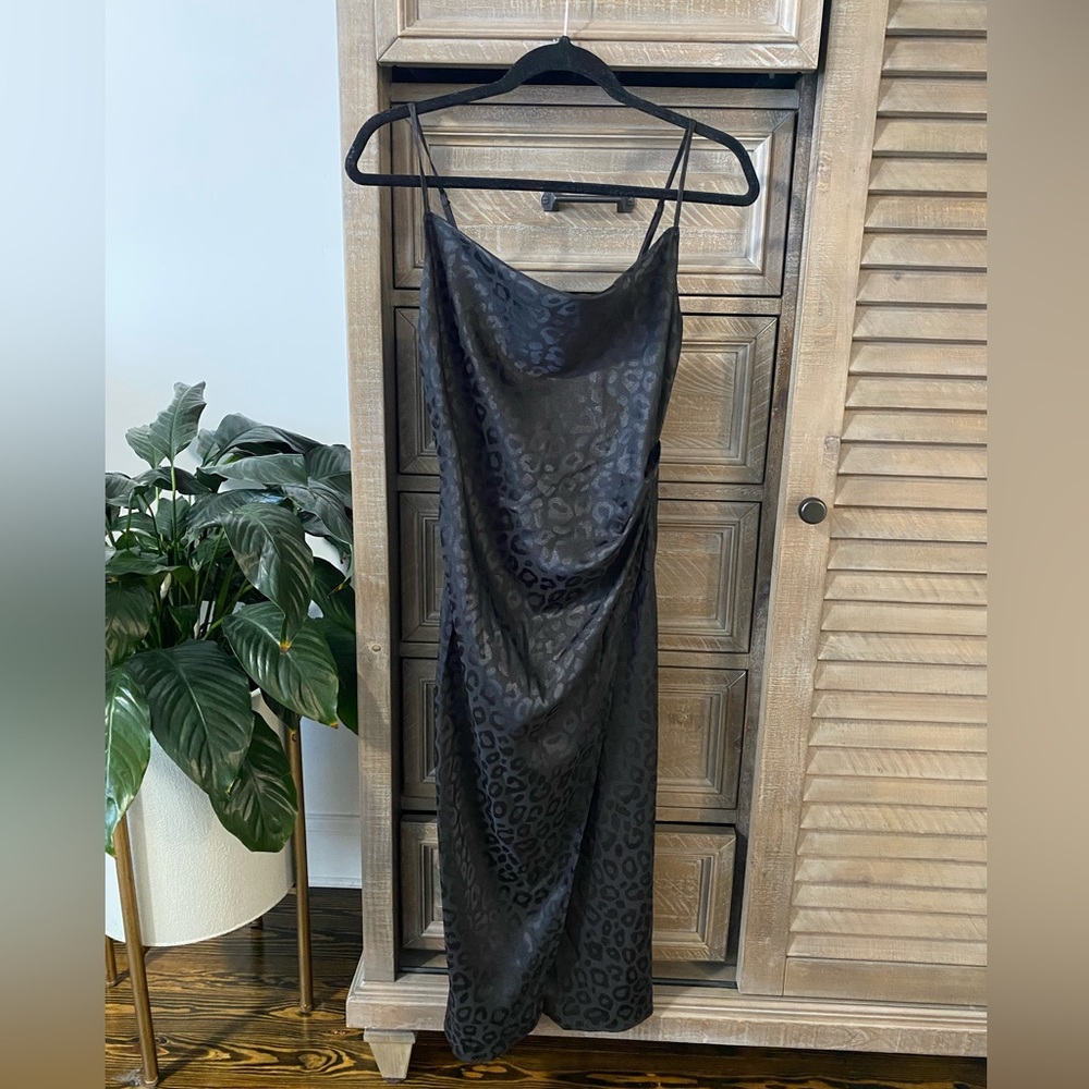 Fab’rik Cowl Neck Midi Dress